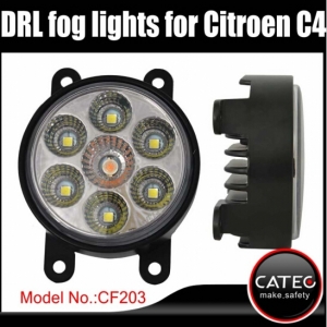 LED daytime running lights Citroen C4