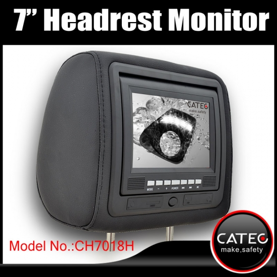 car headrest TV monitors